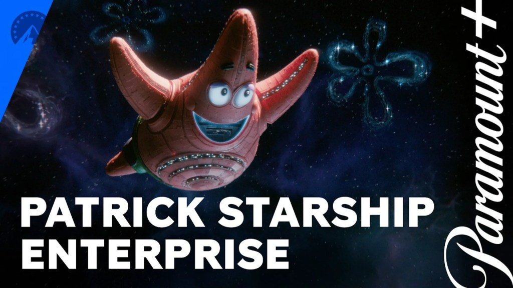 Star Trek and SpongeBob SquarePants Team Up in a Paramount+ Promotional Video Star Trek and SpongeBob SquarePants Team Up in a Paramount+ Promotional Video