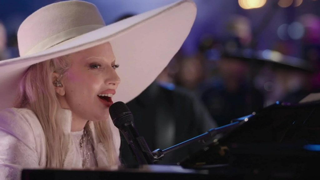 Lady Gaga performs ‘Hold My Hand’ at Super Bowl 2025 in New Orleans tribute Lady Gaga performs ‘Hold My Hand’ at Super Bowl 2025 in New Orleans tribute