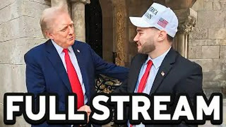 Adin Ross Gives Trump a Rolex and Cybertruck in Livestream Interview Adin Ross Gives Trump a Rolex and Cybertruck in Livestream Interview