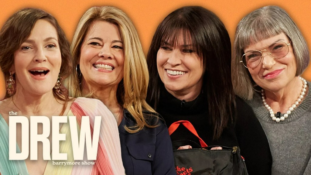 Drew Barrymore Gets a Birthday Surprise From Three Facts of Life Stars Drew Barrymore Gets a Birthday Surprise From Three Facts of Life Stars