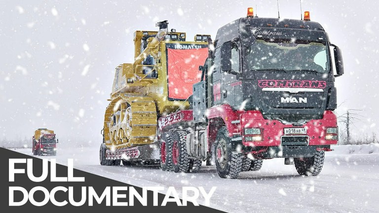 Most Dangerous Transports: Siberian Ice Road | Mega Transports Most Dangerous Transports: Siberian Ice Road | Mega Transports