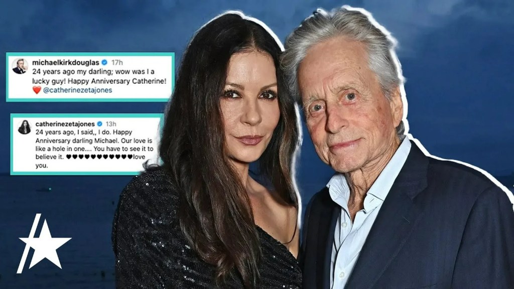 Catherine Zeta-Jones and Michael Douglas Celebrate 24 Years of Marriage in 2024 Catherine Zeta-Jones and Michael Douglas Celebrate 24 Years of Marriage in 2024