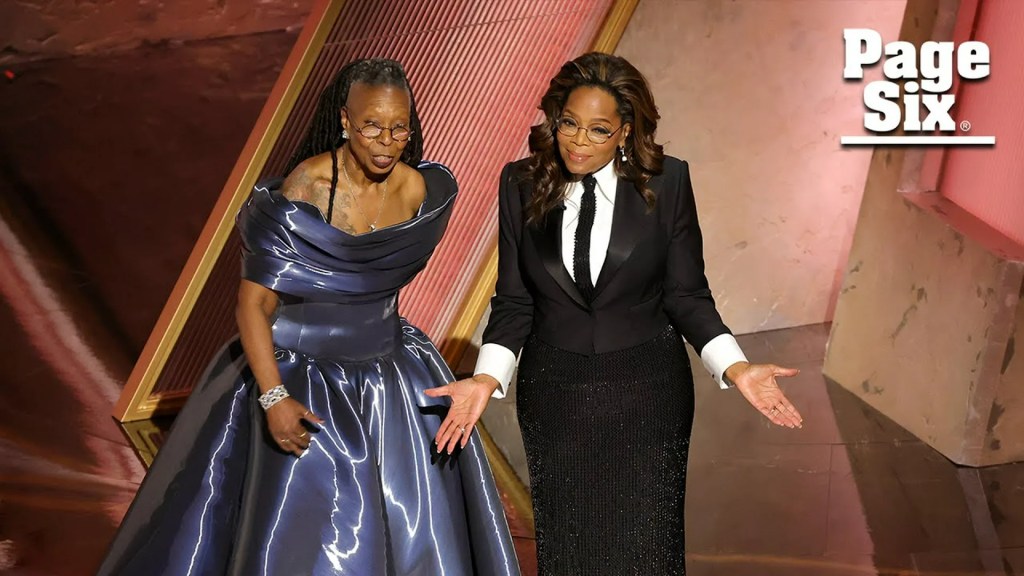 Oprah’s Sequin, Menswear-Inspired Look at the 2025 Oscars Oprah’s Sequin, Menswear-Inspired Look at the 2025 Oscars
