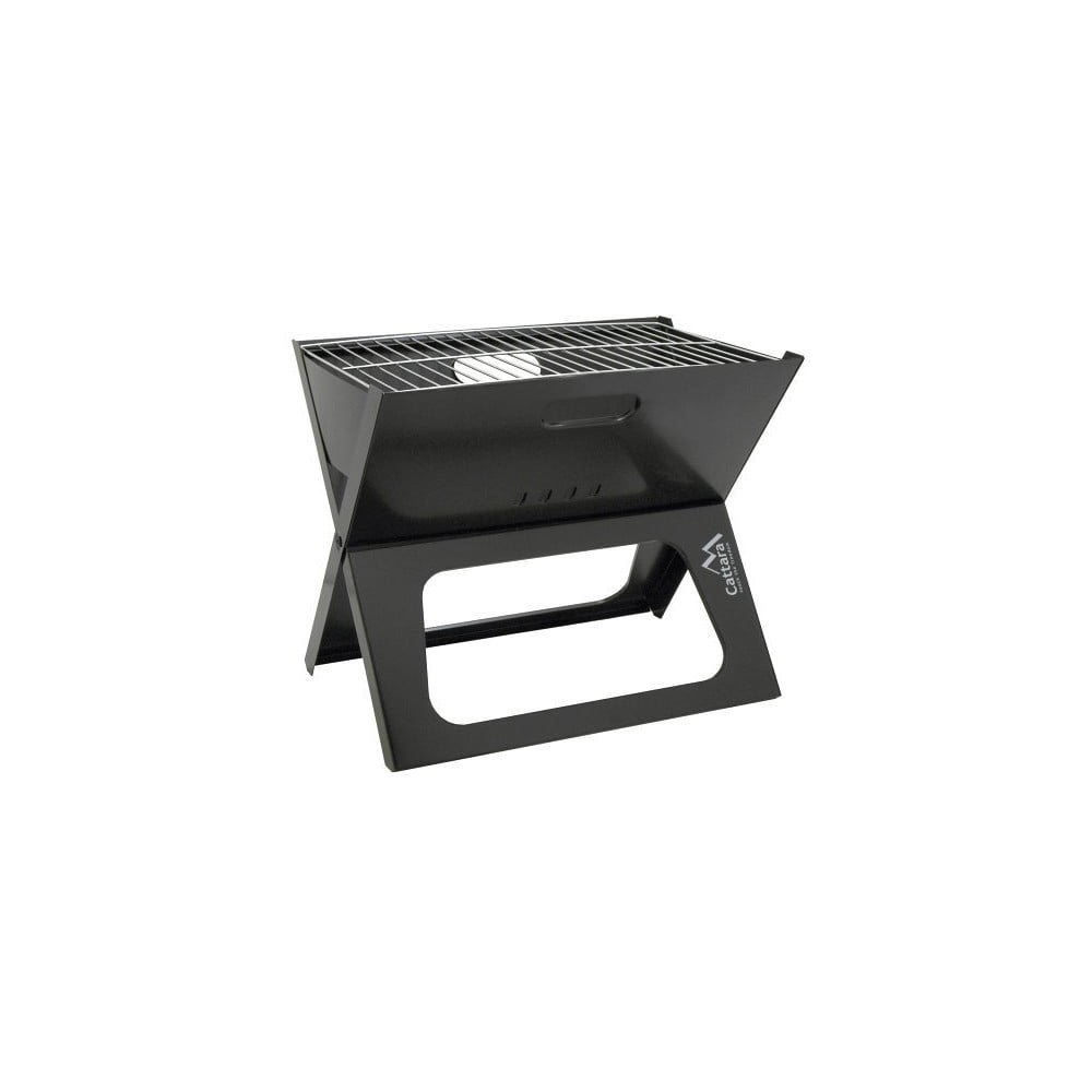 Skládací černý gril na dřevěné uhlí Cattara Piran Skládací černý gril na dřevěné uhlí Cattara Piran
