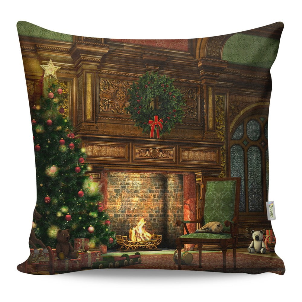 Polštář s vánočním motivem Gravel Eve, 43 x 43 cm Polštář s vánočním motivem Gravel Eve, 43 x 43 cm