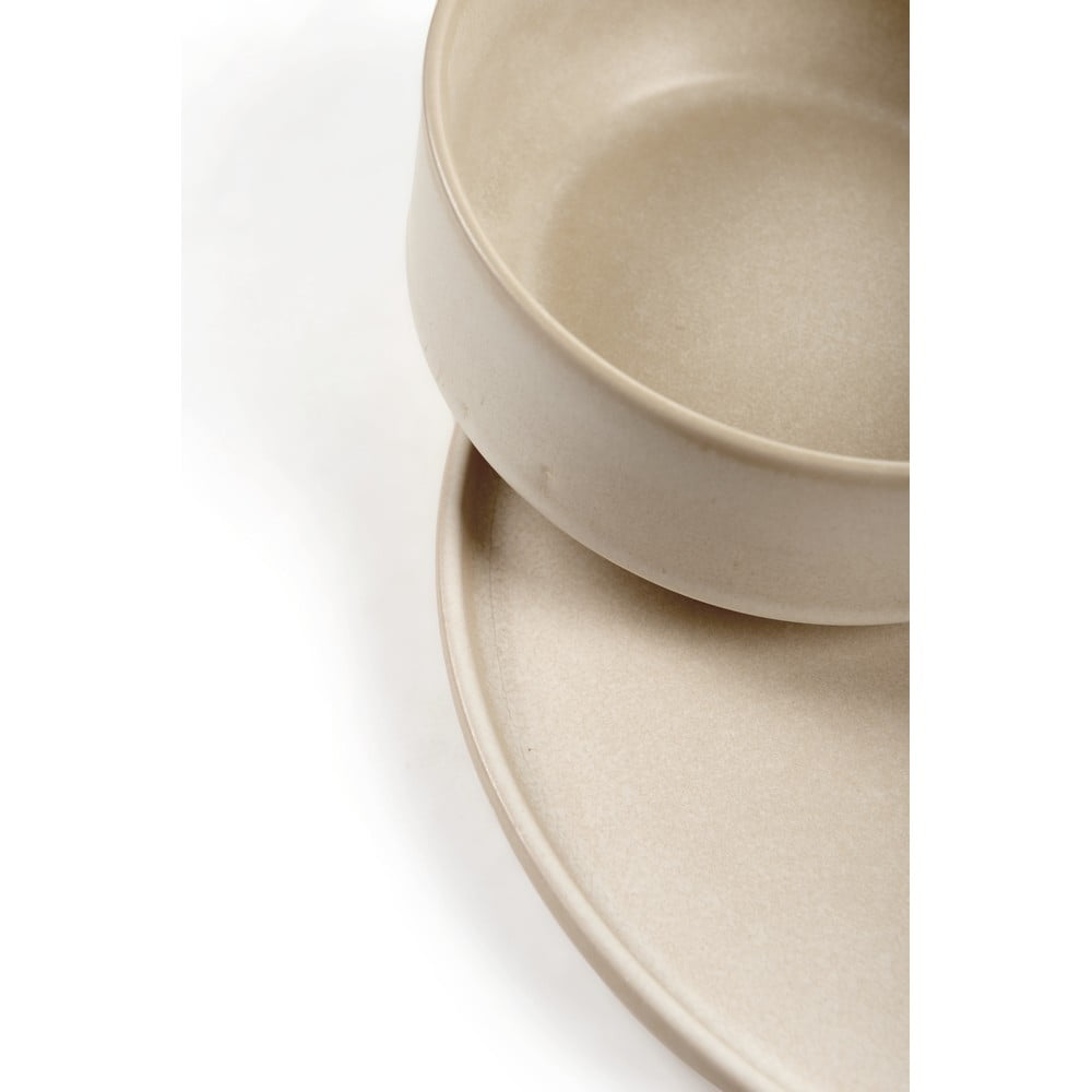 12dílná sada krémového kameninového nádobí Bonami Selection Malia - Obrázek 2