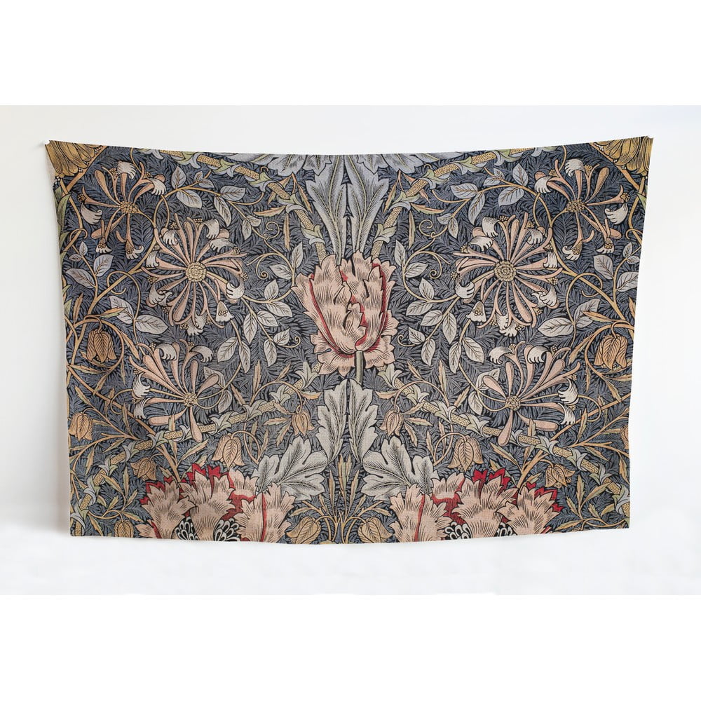 Pléd s příměsí bavlny Tierra Bella Arts and Crafts, 170 x 240 cm Pléd s příměsí bavlny Tierra Bella Arts and Crafts, 170 x 240 cm