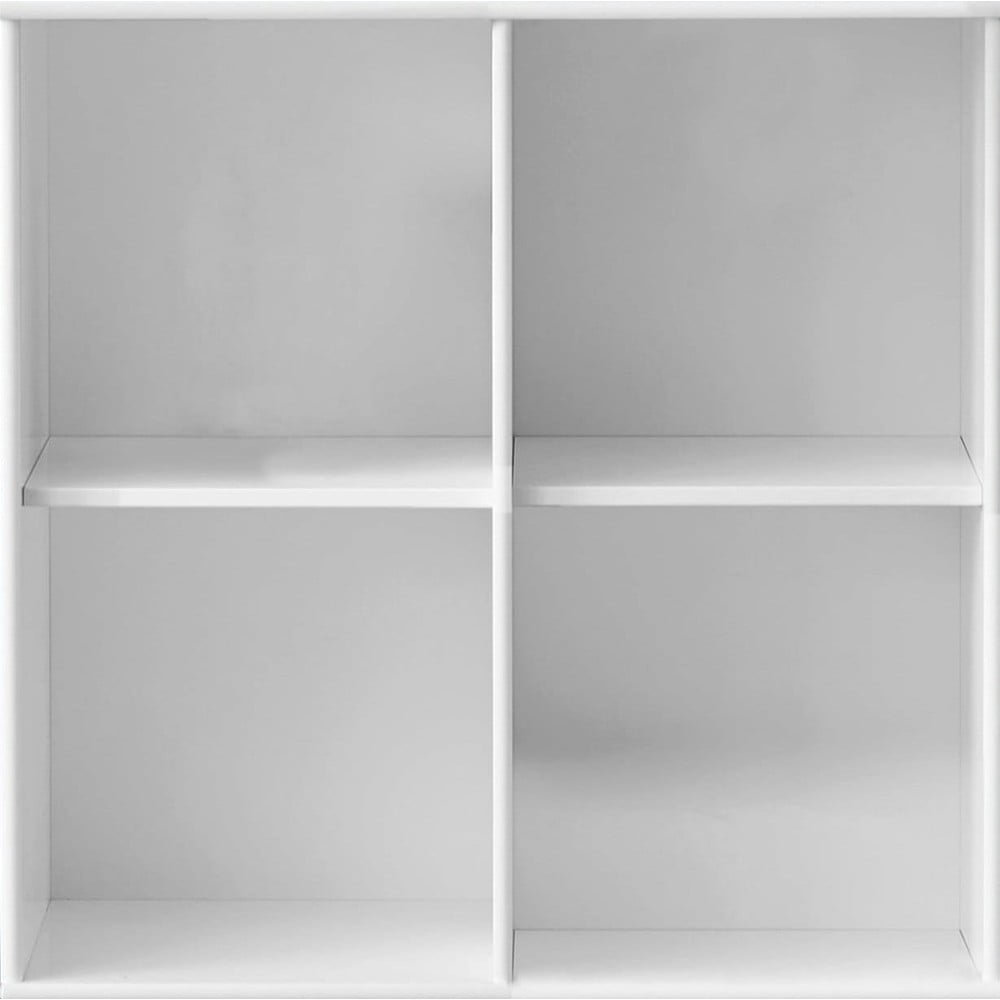 Bílý modulární policový systém 68,5×69 cm Mistral Kubus – Hammel Furniture Bílý modulární policový systém 68,5×69 cm Mistral Kubus – Hammel Furniture