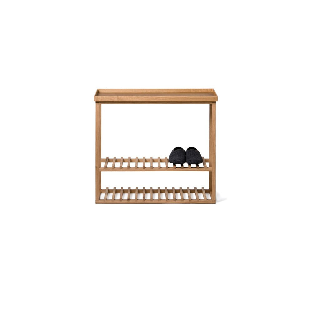 Botník/úložný stolek s přírodní deskou z dubového dřeva Wireworks Hello Storage - Obrázek 2