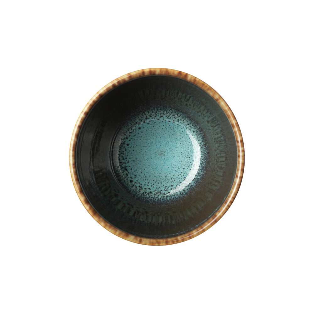 Tyrkysovo-hnědý kameninový hrnek Villeroy & Boch Like Lave, 400 ml - Obrázek 2