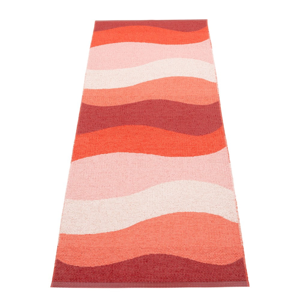 Červený vnitřní a venkovní běhoun 70×200 cm Urvi Fire – Pappelina Červený vnitřní a venkovní běhoun 70×200 cm Urvi Fire – Pappelina