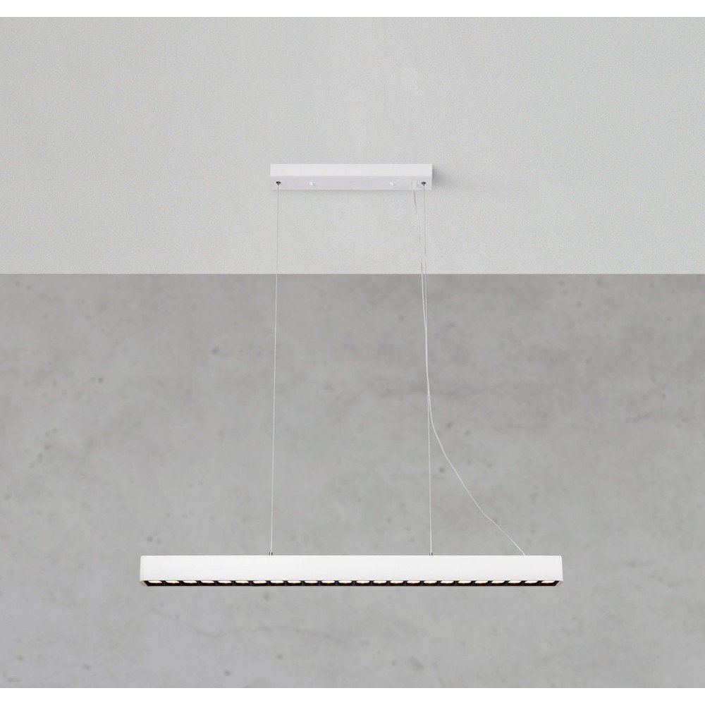 Bílé LED závěsné svítidlo s kovovým stínidlem Plano – Markslöjd - Obrázek 2