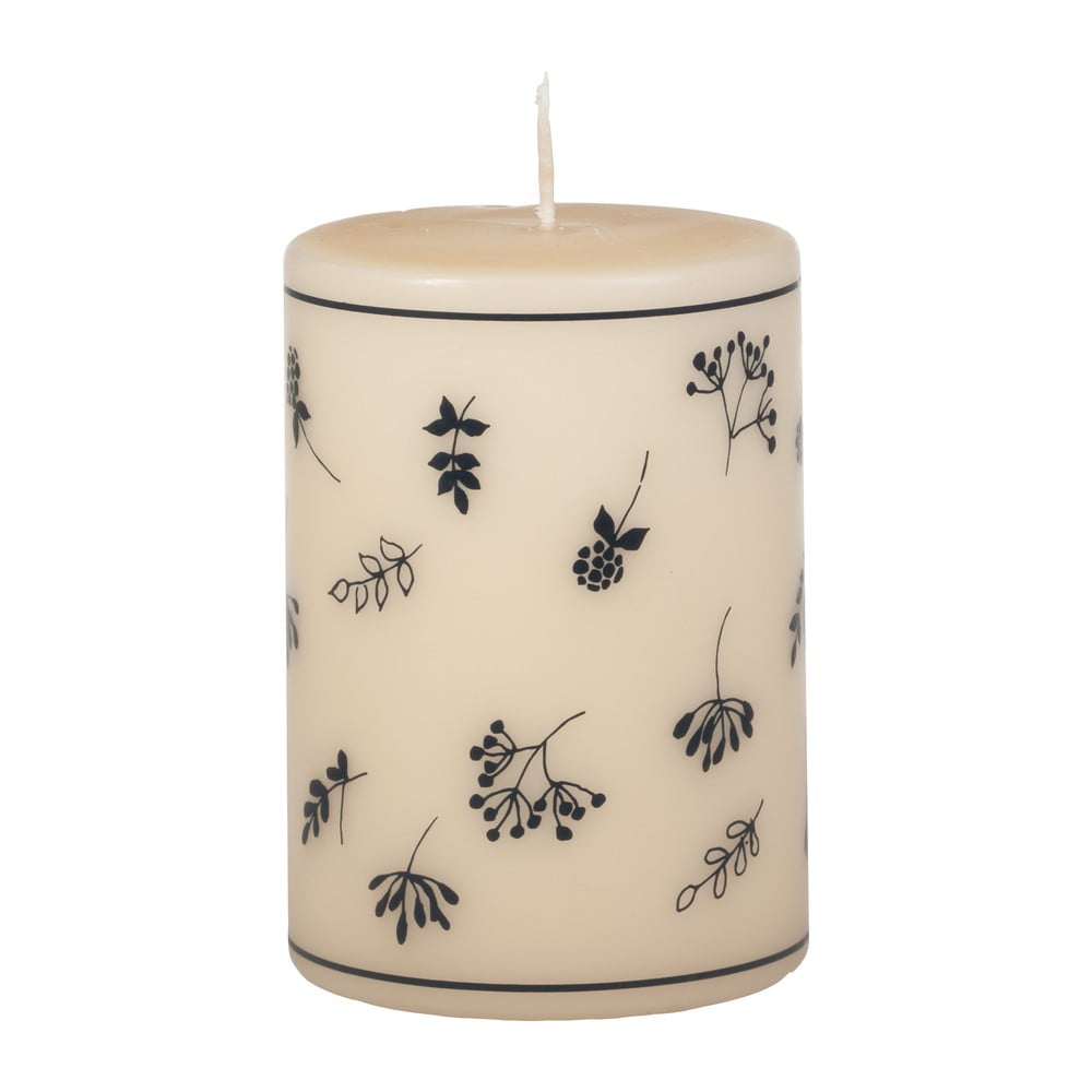 Béžovo-modrá svíčka Unipar Fleur, doba hoření 48 h Béžovo-modrá svíčka Unipar Fleur, doba hoření 48 h