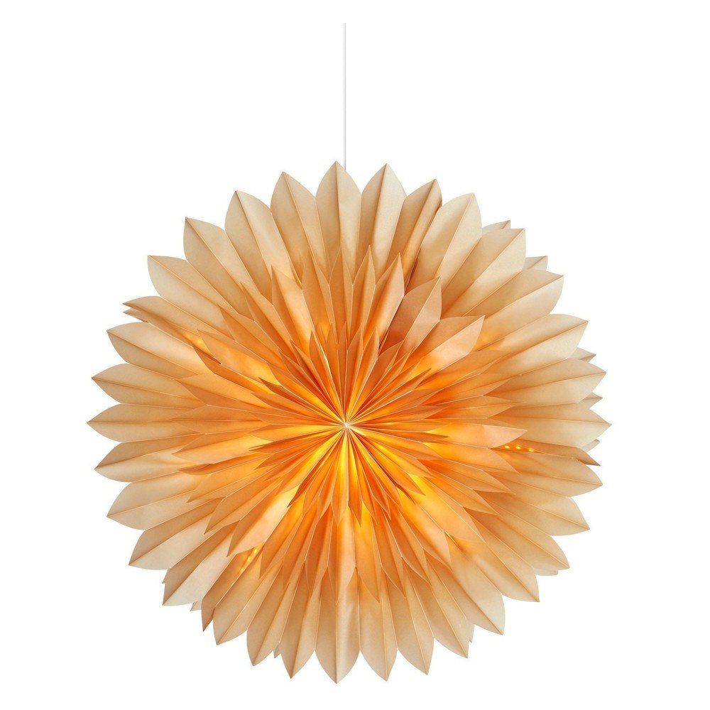 Oranžová závěsná vánoční světelná dekorace Solina – Markslöjd Oranžová závěsná vánoční světelná dekorace Solina – Markslöjd