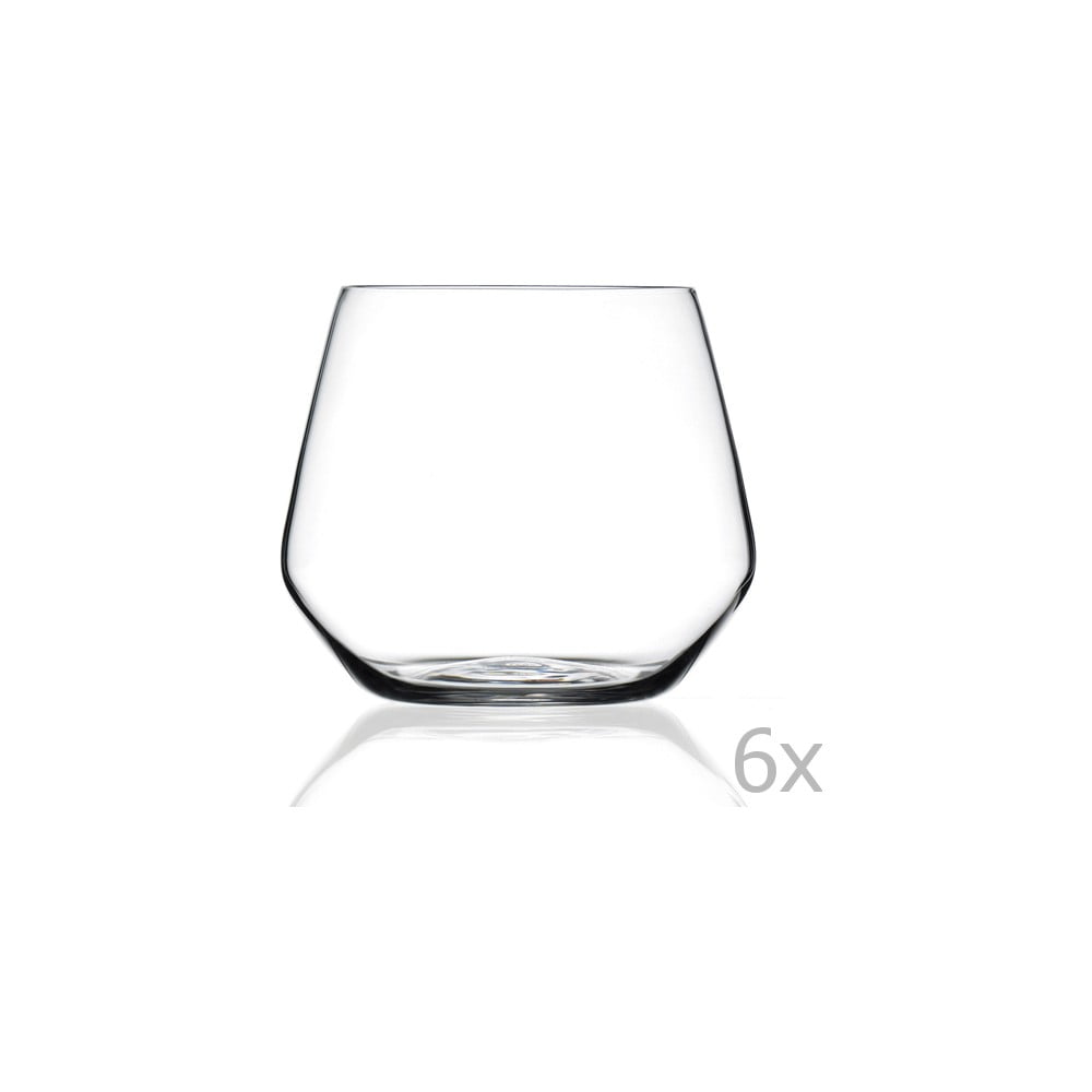 Sada 6 sklenic RCR Cristalleria Italiana Ambra - Obrázek 2