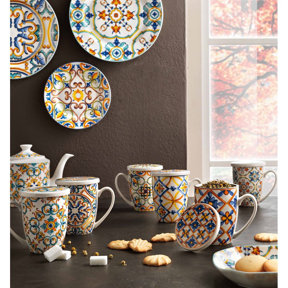 Porcelánová konvice na čaj 1 l Medicea – Brandani - Obrázek 2