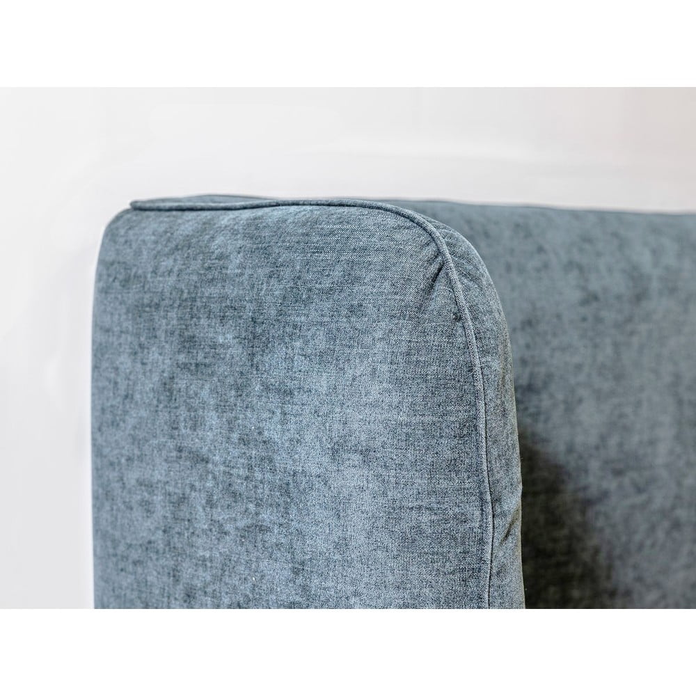 Světle šedá čalouněná dvoulůžková postel s úložným prostorem s roštem 160x200 cm Louise – Bobochic Paris - Obrázek 2