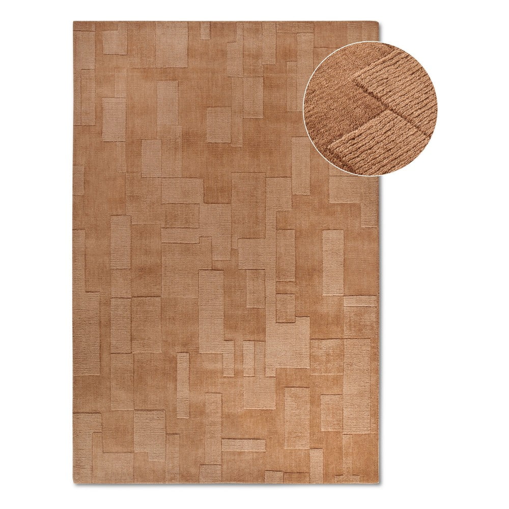 Hnědý ručně tkaný vlněný koberec 160×230 cm Wilhelmine – Villeroy&Boch Hnědý ručně tkaný vlněný koberec 160×230 cm Wilhelmine – Villeroy&Boch