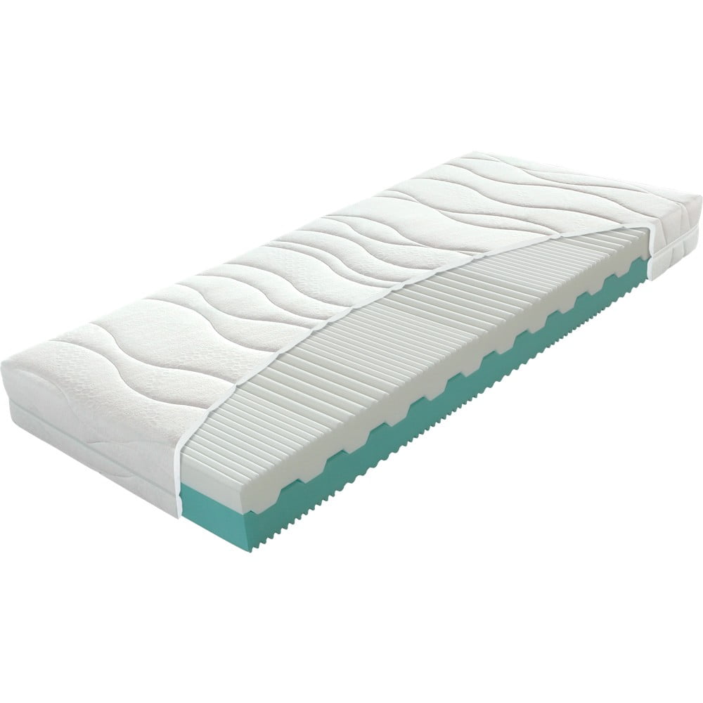 Tvrdá/středně tvrdá pěnová oboustranná matrace 160x200 cm Tandem – Materasso - Obrázek 2