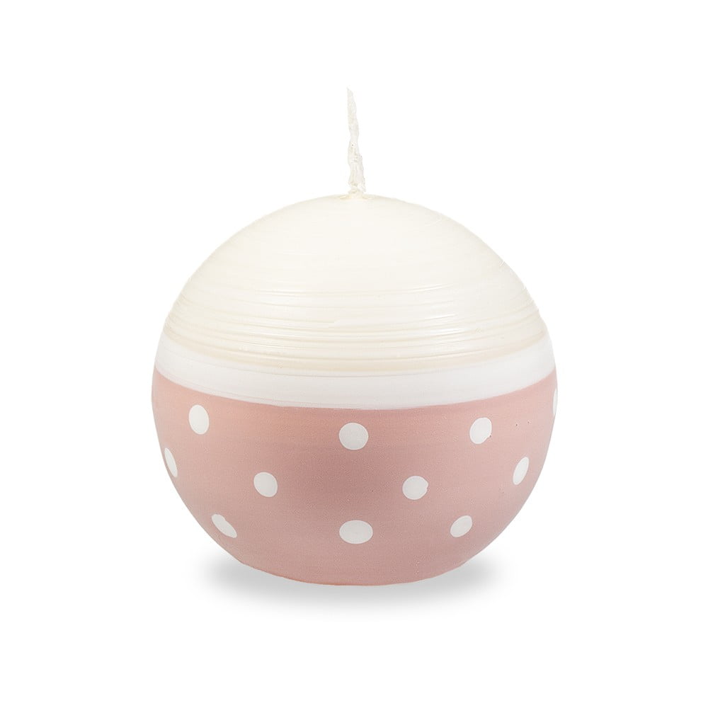 Bílo-růžová svíčka Unipar Sweetness, doba hoření 22 h Bílo-růžová svíčka Unipar Sweetness, doba hoření 22 h