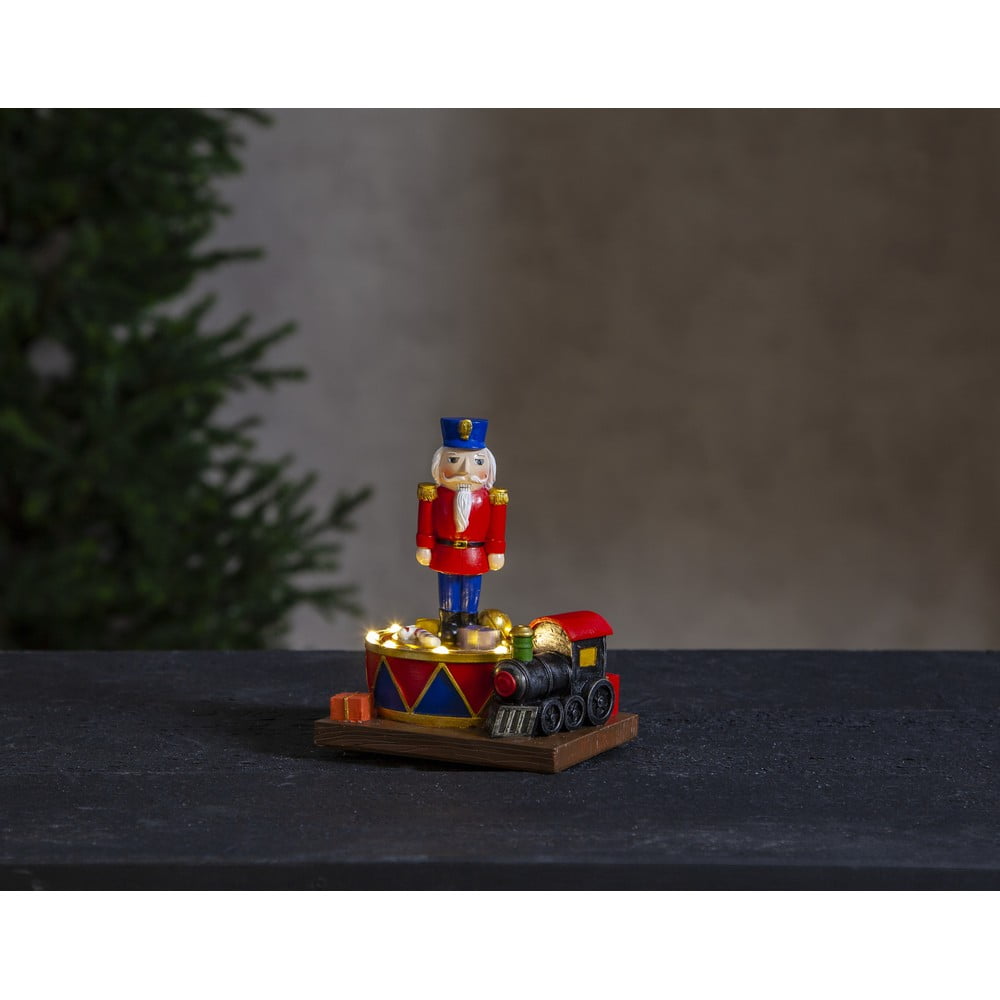 Vánoční světelná LED dekorace Star Trading Nutcracker, výška 16 cm - Obrázek 2