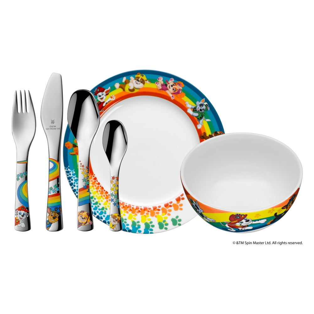 6dílný dětský jídelní set WMF Paw Patrol 6dílný dětský jídelní set WMF Paw Patrol