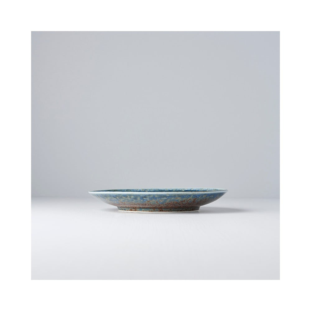 Béžovo-modrý keramický talíř MIJ Earth & Sky, ø 20 cm - Obrázek 2