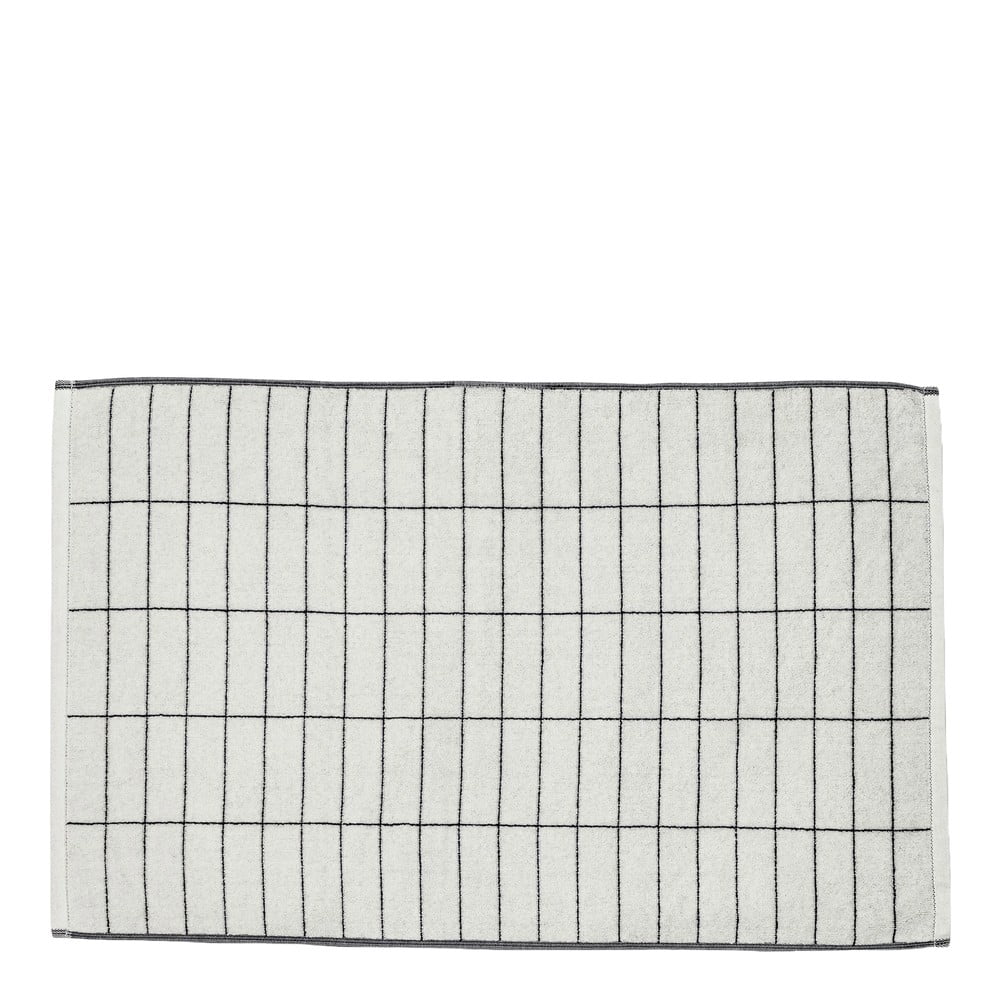 Bílá koupelnová předložka 50×80 cm Tile Stone – Mette Ditmer Denmark Bílá koupelnová předložka 50×80 cm Tile Stone – Mette Ditmer Denmark