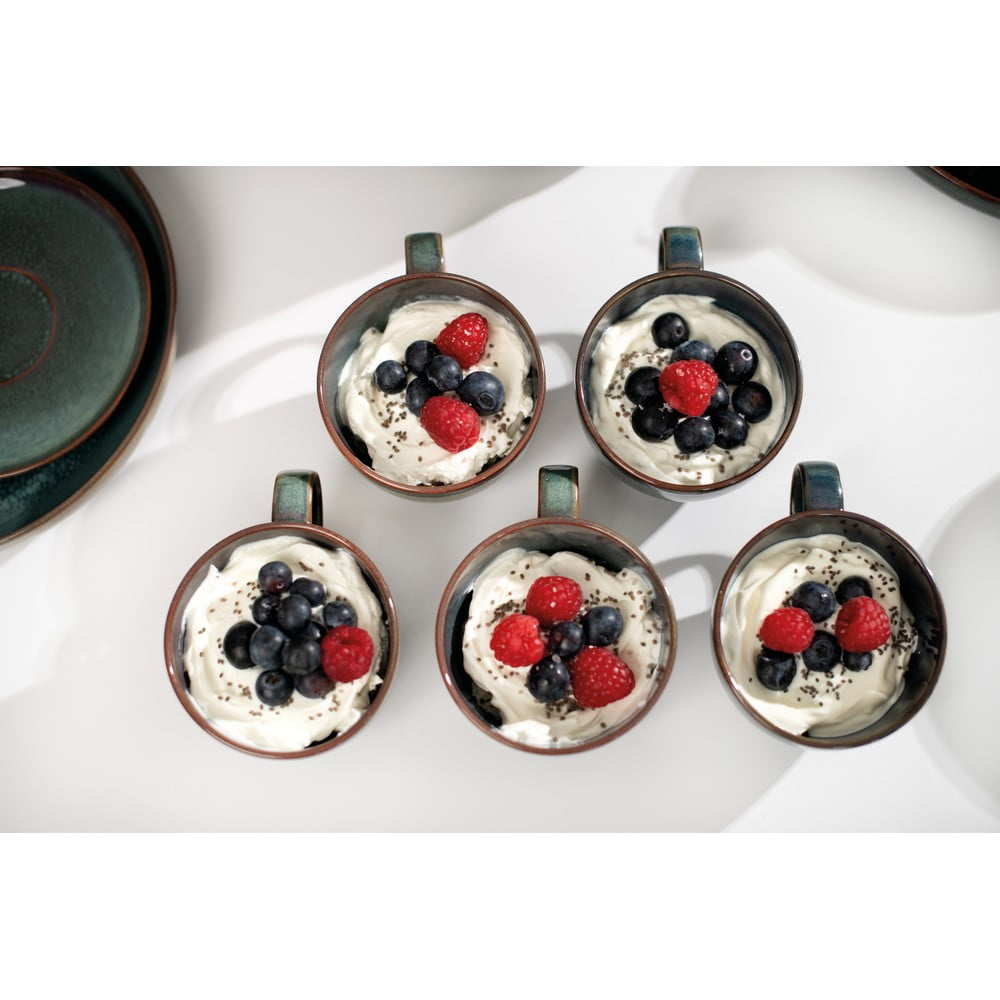 Tmavě modrý porcelánový hrnek na cappuccino 247 ml Crafted Denim – like | Villeroy & Boch - Obrázek 2