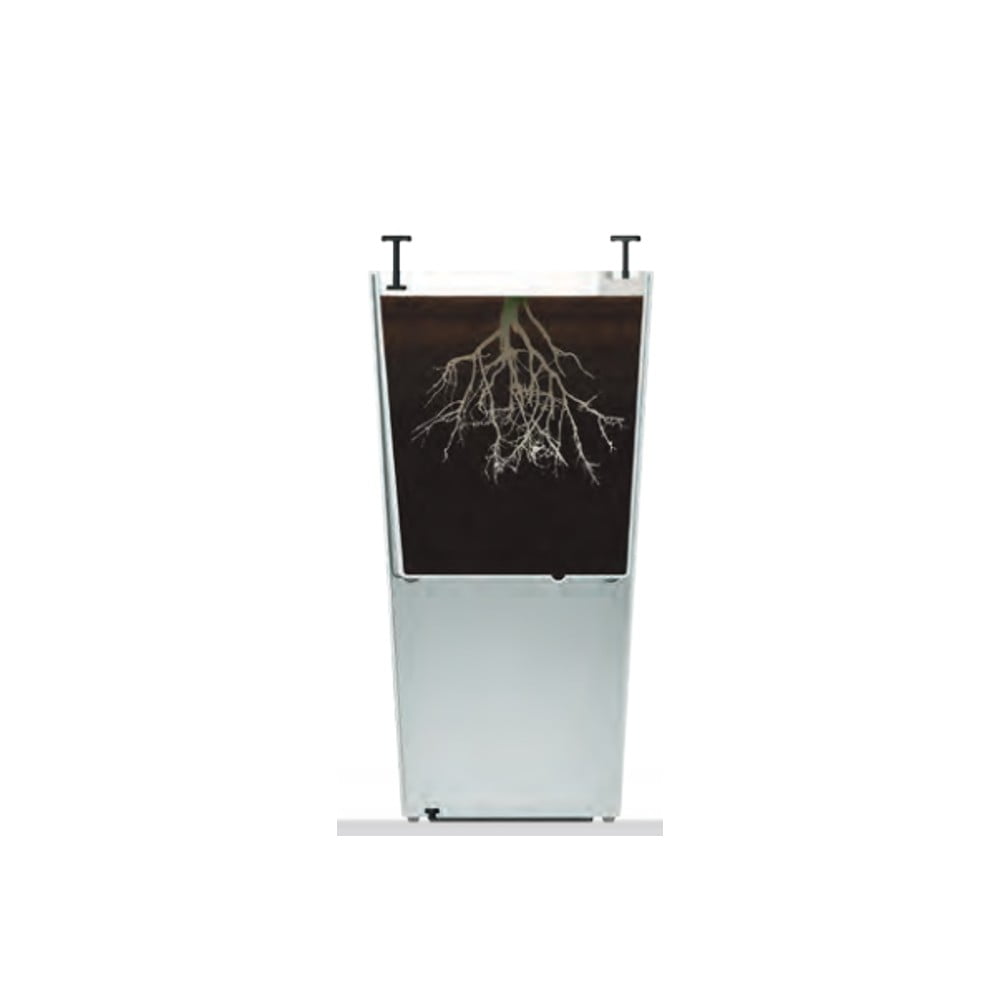 Matný hráškově zelený květináč vhodný i do exteriéru Gardenico Elise, výška 26 cm - Obrázek 2