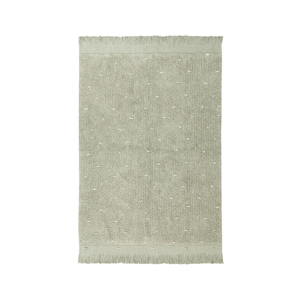 Světle zelený pratelný ručně tkaný bavlněný koberec 140×200 cm Woods Symphony Olive – Lorena Canals Světle zelený pratelný ručně tkaný bavlněný koberec 140×200 cm Woods Symphony Olive – Lorena Canals