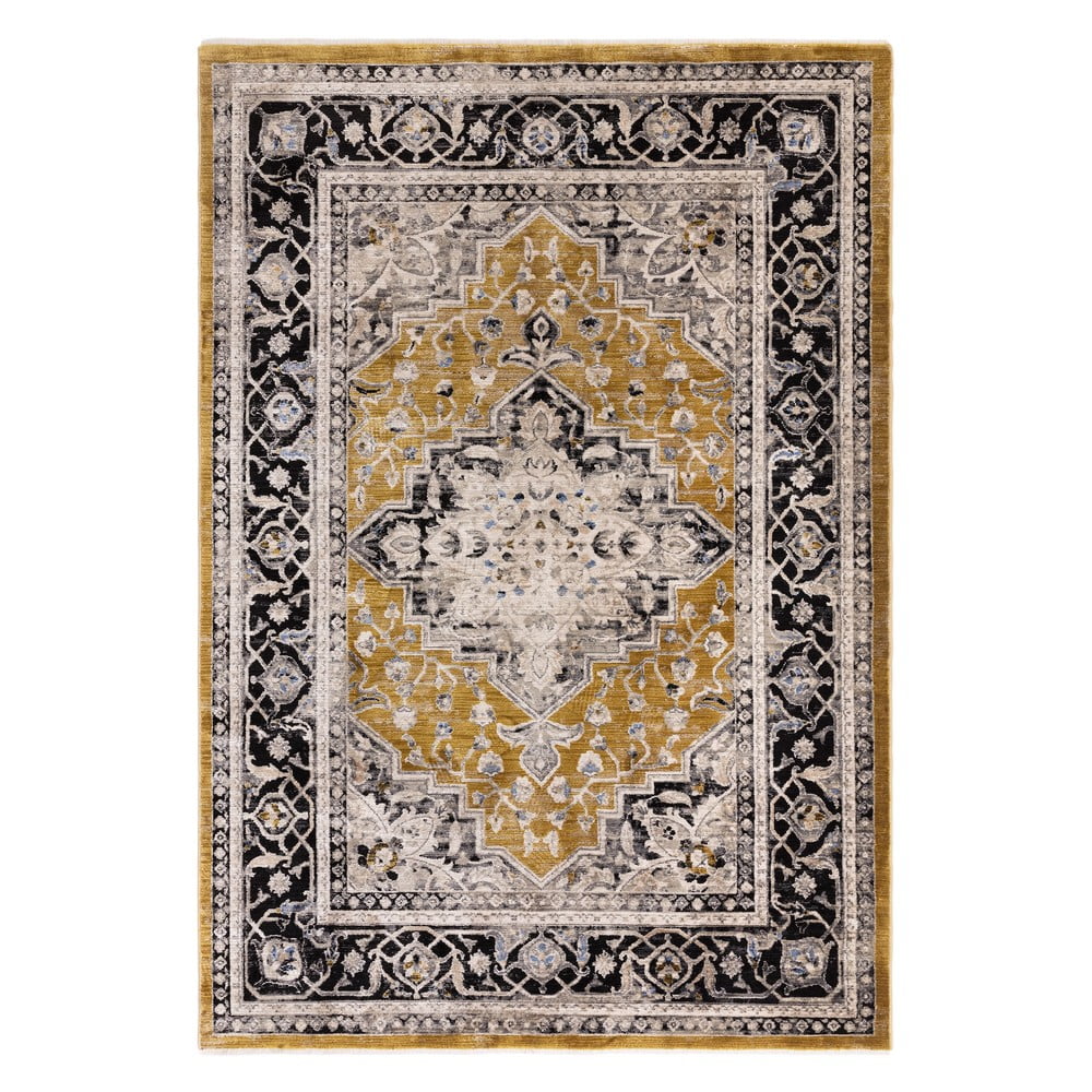 Okrově žlutý koberec 240×330 cm Sovereign – Asiatic Carpets Okrově žlutý koberec 240×330 cm Sovereign – Asiatic Carpets