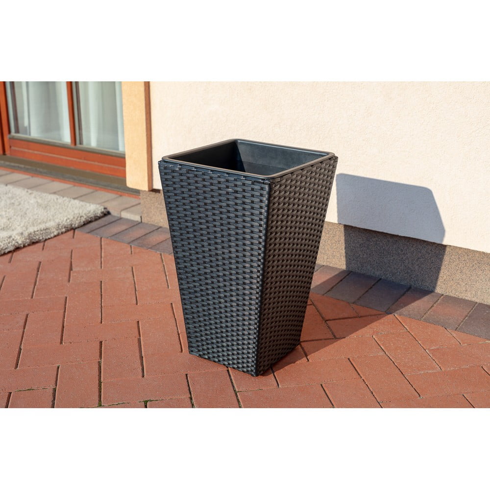 Venkovní květináč v černé barvě Bonami Essentials Rose - Obrázek 2