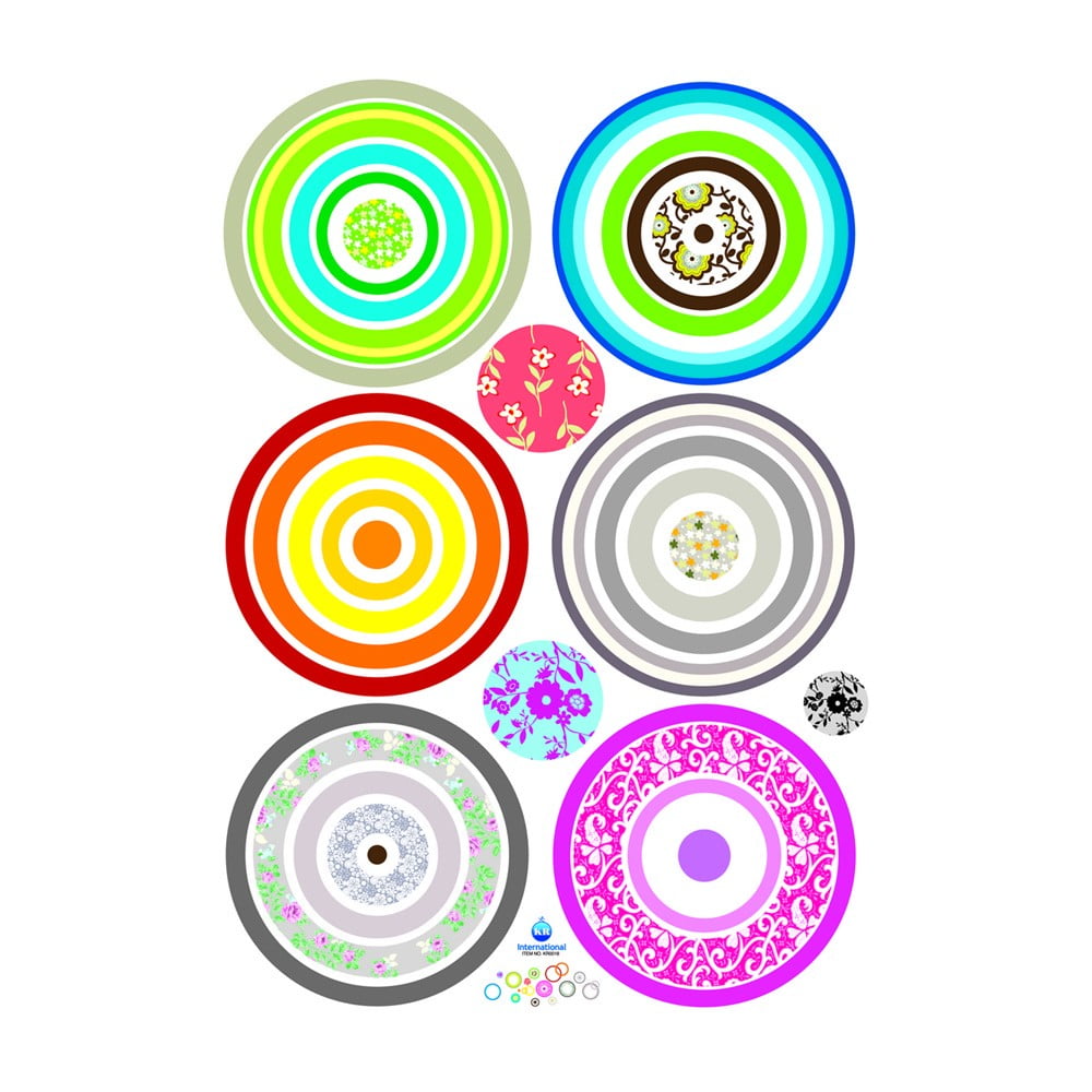 Samolepka Ambiance Colorful Bubbles - Obrázek 2