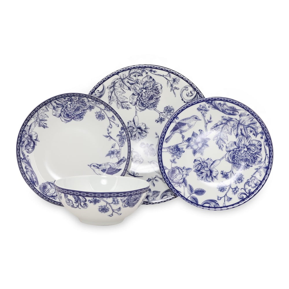 24dílná sada porcelánového nádobí Kütahya Porselen Flowers 24dílná sada porcelánového nádobí Kütahya Porselen Flowers