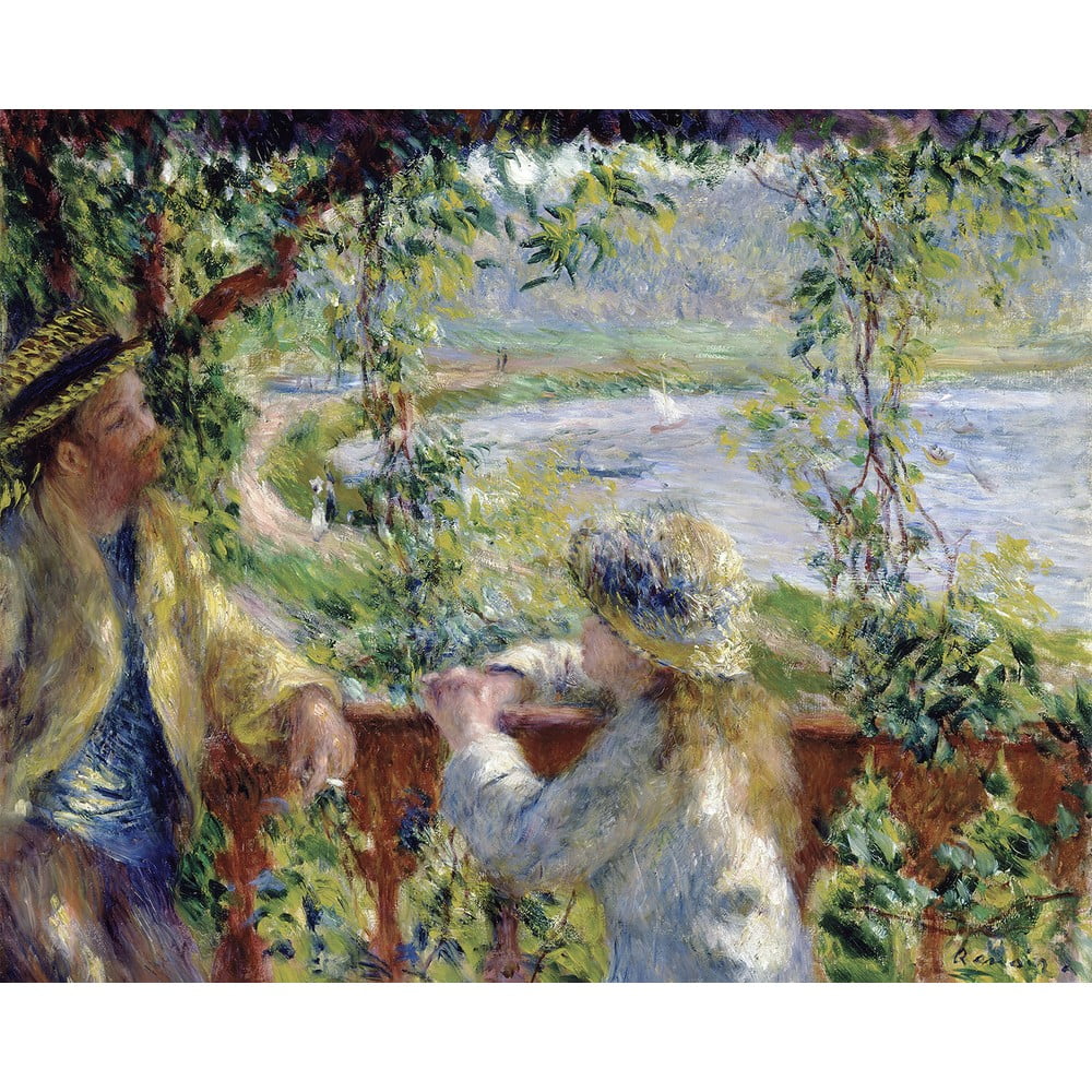 Reprodukce obrazu Auguste Renoir – By the Water, 50 x 45 cm Reprodukce obrazu Auguste Renoir – By the Water, 50 x 45 cm
