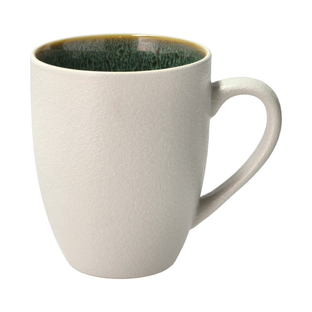 Bílý/zelený keramický hrnek 300 ml Gastro White/Green – Bitz Bílý/zelený keramický hrnek 300 ml Gastro White/Green – Bitz
