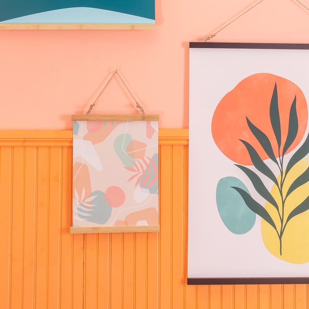 Bambusový magnetický rám na plakáty Sass & Belle Bamboo, šířka 30 cm - Obrázek 2