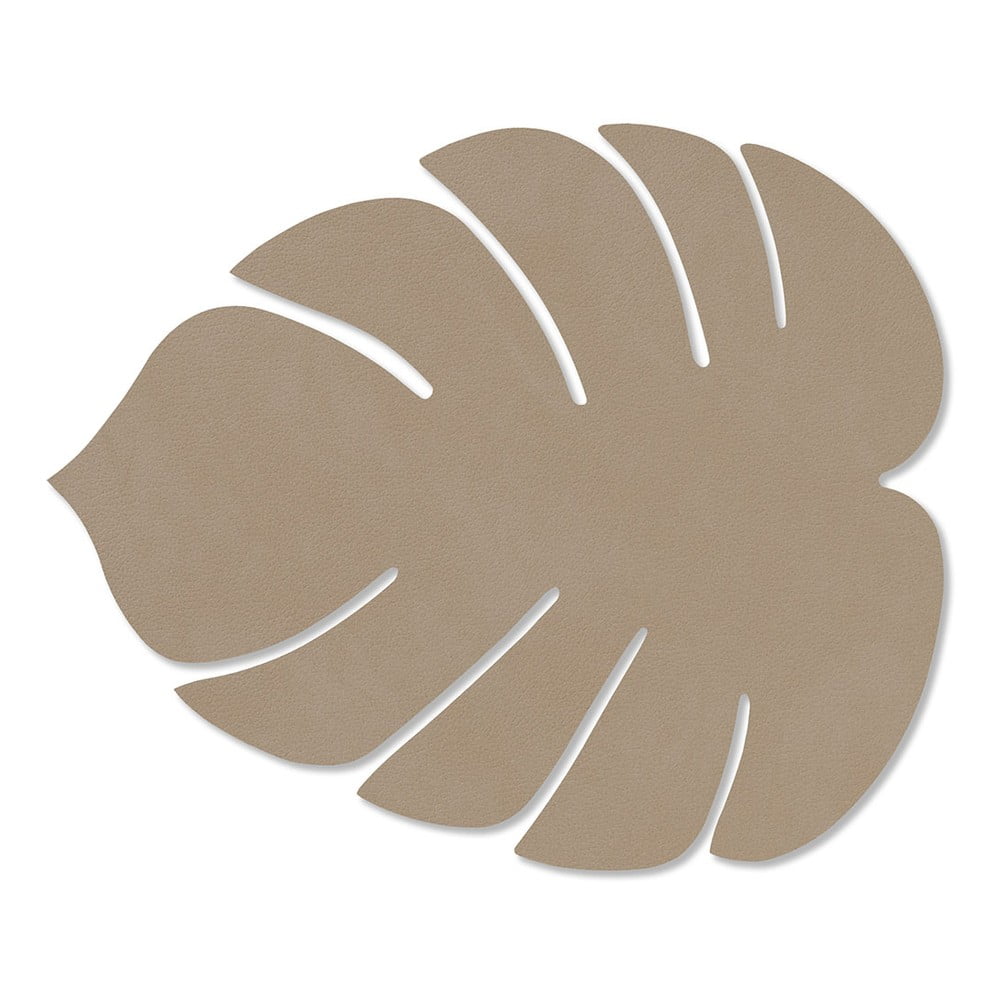 Prostírání z eko kůže 22×26 cm Monstera Leaf Nupo – LIND DNA Prostírání z eko kůže 22×26 cm Monstera Leaf Nupo – LIND DNA