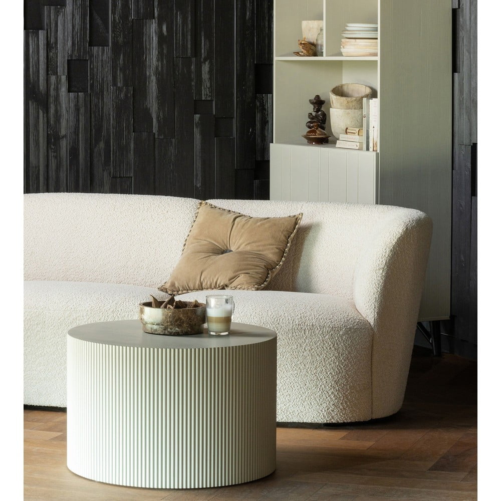 Béžový kulatý konferenční stolek ø 60 cm Sanne – WOOOD - Obrázek 2