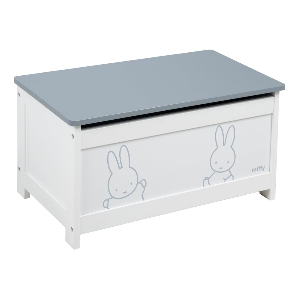 Bílý dětský úložný box 60x32x30 cm Miffy – Roba Bílý dětský úložný box 60x32x30 cm Miffy – Roba