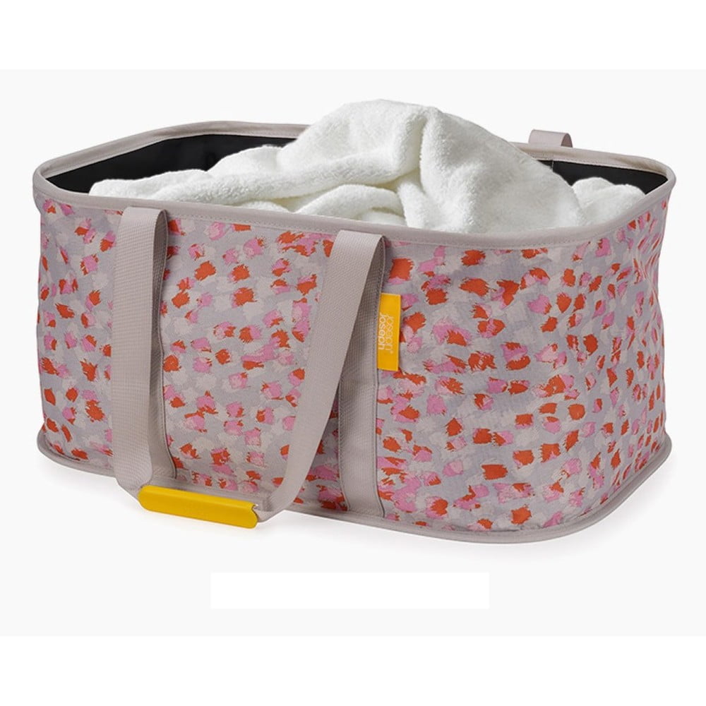 Červeno-šedý skládací látkový koš na prádlo 35 l Hold-All – Joseph Joseph Červeno-šedý skládací látkový koš na prádlo 35 l Hold-All – Joseph Joseph