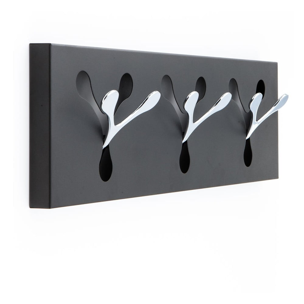 Černý nástěnný věšák Tomasucci New Bin - Obrázek 2