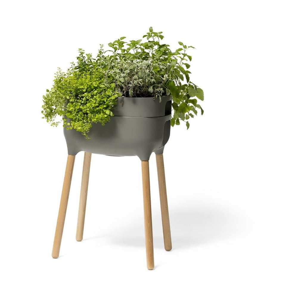 Plastová samozavlažovací pěstební nádoba Urbalive – Plastia Plastová samozavlažovací pěstební nádoba Urbalive – Plastia