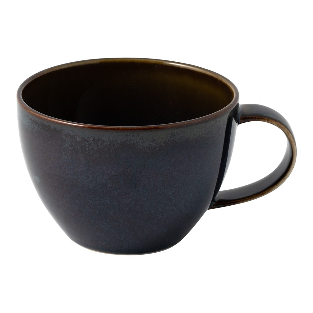 Tmavě modrý porcelánový hrnek na cappuccino 247 ml Crafted Denim – like | Villeroy & Boch Tmavě modrý porcelánový hrnek na cappuccino 247 ml Crafted Denim – like | Villeroy & Boch
