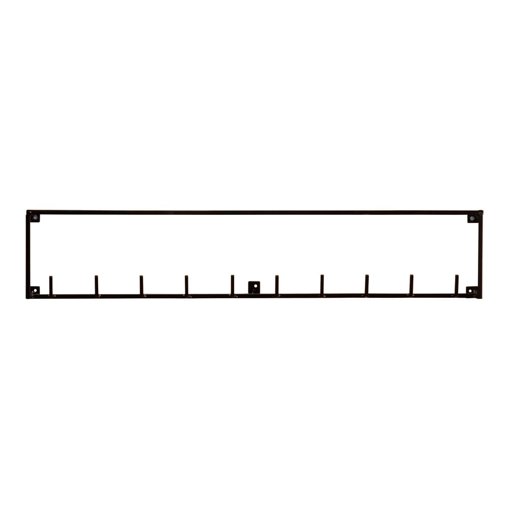 Černý věšák s 10 háčky WOOOD Meert Černý věšák s 10 háčky WOOOD Meert