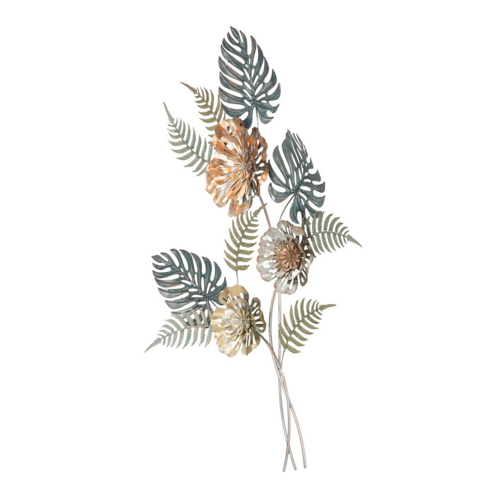 Železná nástěnná dekorace s přírodními motivy Mauro Ferretti Too, výška 98 cm Železná nástěnná dekorace s přírodními motivy Mauro Ferretti Too, výška 98 cm