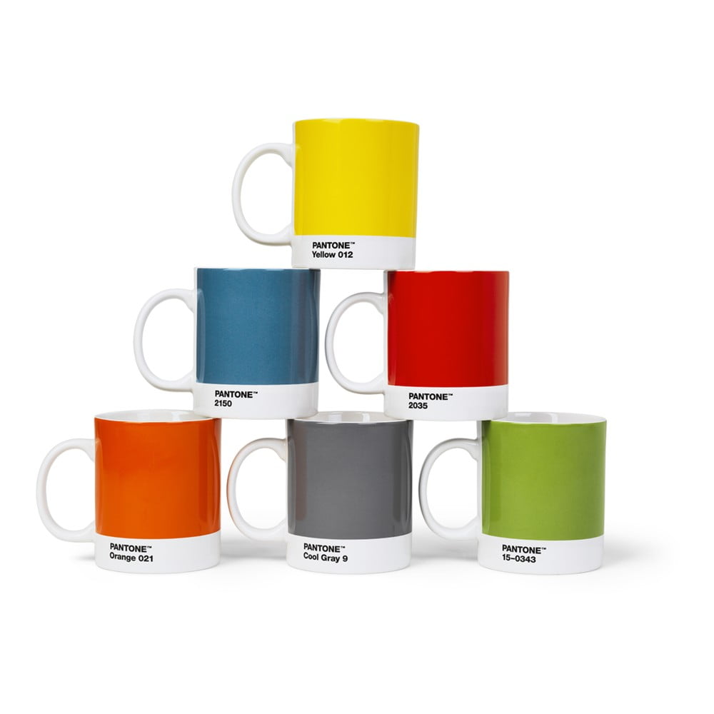 Šedý keramický hrnek 375 ml Cool Gray 9 – Pantone - Obrázek 2