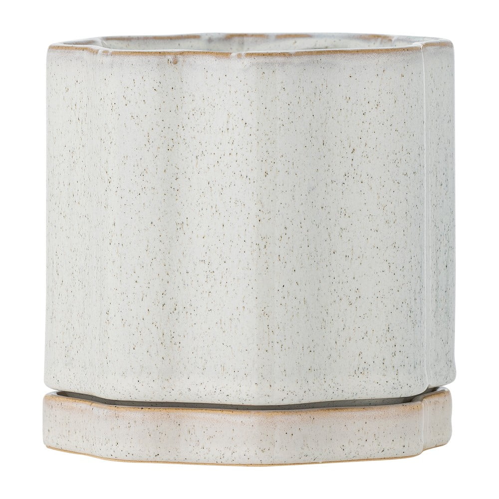 Kameninový květináč na bylinky ø 13 cm Argyle – Bloomingville Kameninový květináč na bylinky ø 13 cm Argyle – Bloomingville