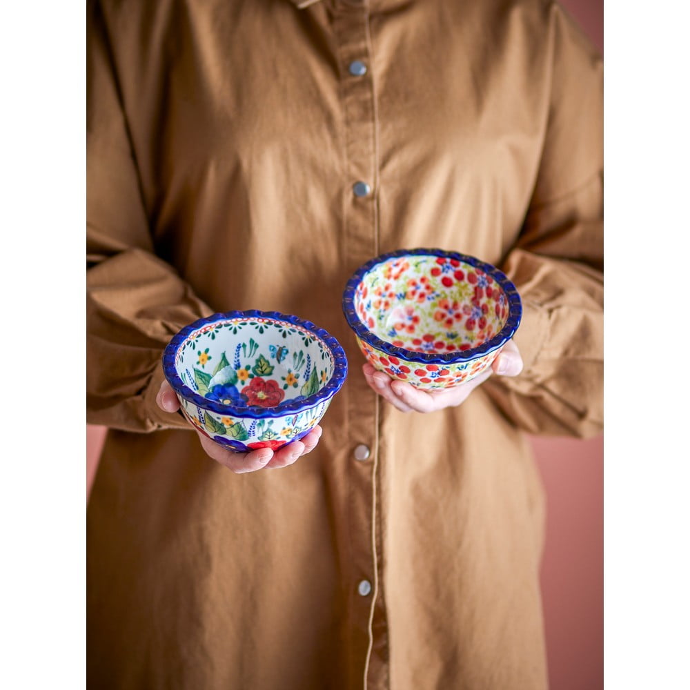 Servírovací misky v sadě 2 ks z kameniny 380 ml Florist – Bloomingville - Obrázek 2